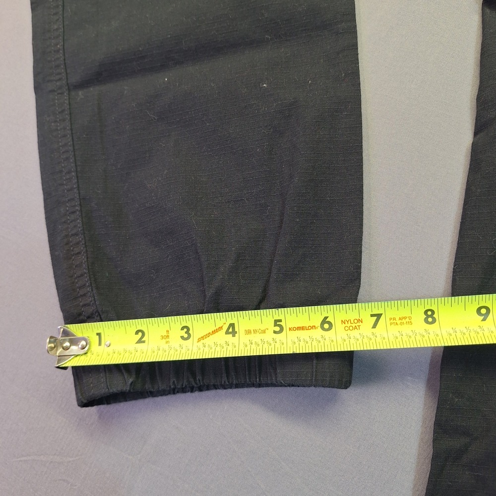 Hurley Mens Relaxed Fit Cargo Jogger Pants Black XL Stretch Ripstop 0980 - Picture 2 of 9